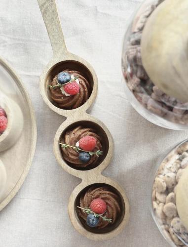 صحن ثلاث أقسام