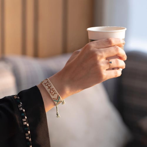 سوارة قماشية تضاريس حايل