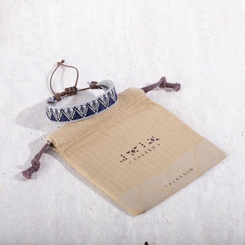 سوارة قماشيه القط العسيري البحري