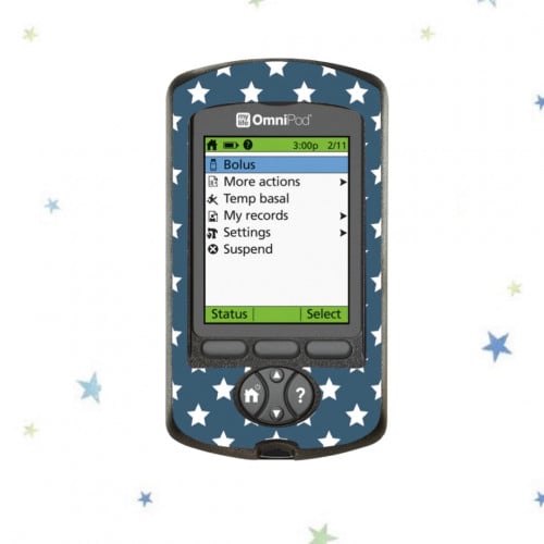 ستيكر مضخة اومني بود برسومات النجوم