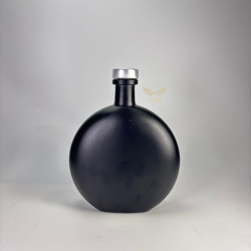 قارورة زجاج اسود 250 مل حبه واحدة