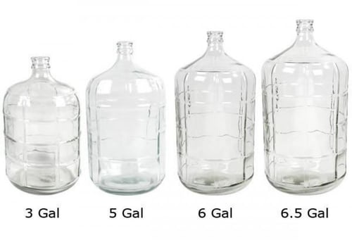 قارورة زجاج 3 جالون