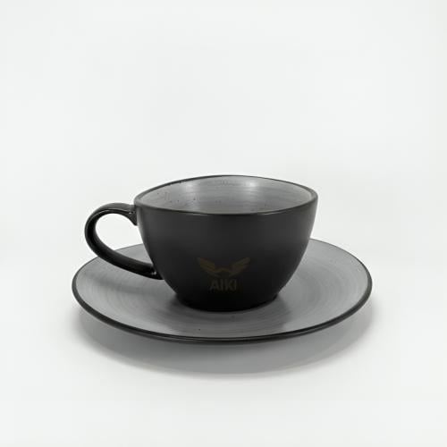 كوب سراميك رصاصي 300 مل