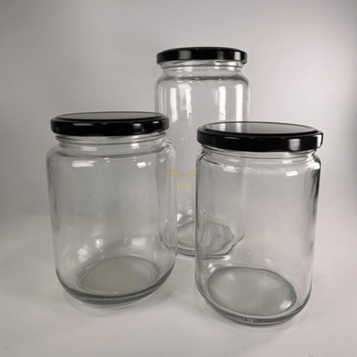 برطمان دائري زجاج 700 مل ( حبة )