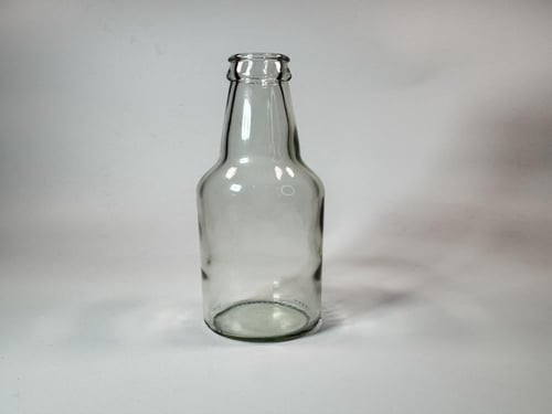 قارورة زجاج ابيض 330 مل