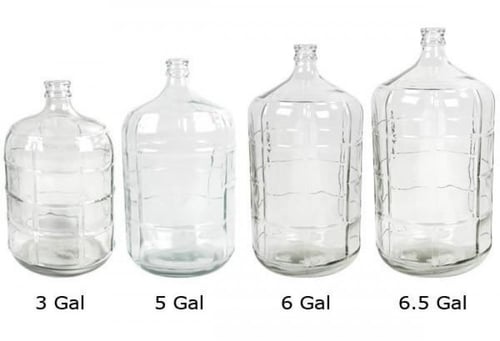 قارورة زجاج 5 جالون