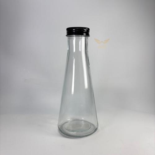 قارورة زجاج شفاف 350 مل
