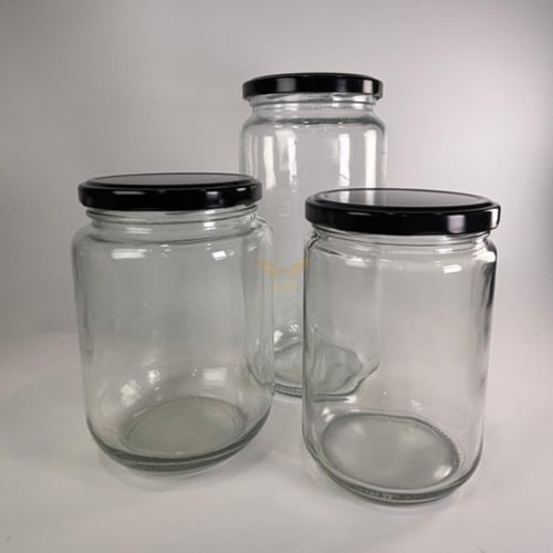 كرتون برطمانات دائري زجاج 700 مل ( 48 حبة )