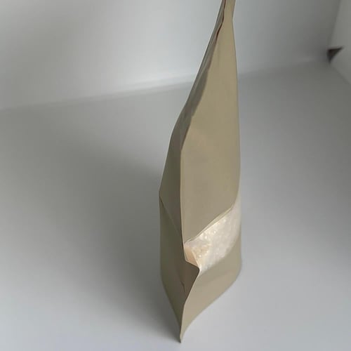 أكياس ورق كرافت قابلة للإغلاق مع نافذة سعة 150 جرا...