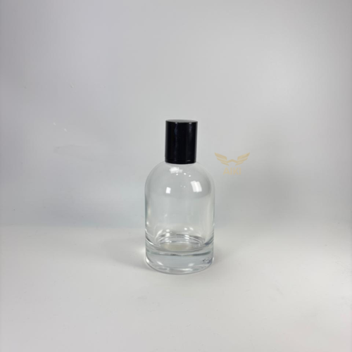 علب عطور بخاخ زجاجية 100 مل مع غطاء كبس باليد ذهبي...