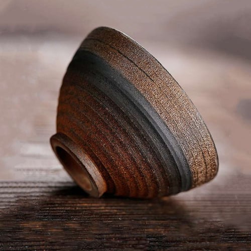 كوب حجري ناعم مذهب