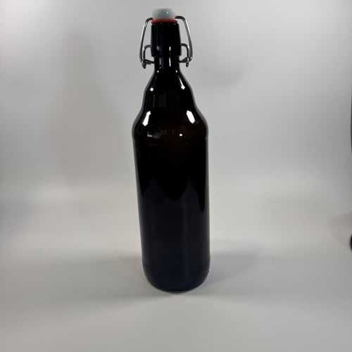 قارورة زجاجية عنبر اللون عالي الجودة و تتحمل ضغط ا...