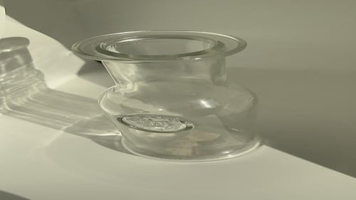 كرتون Love كاس زجاجي 350 مل (60) حبه