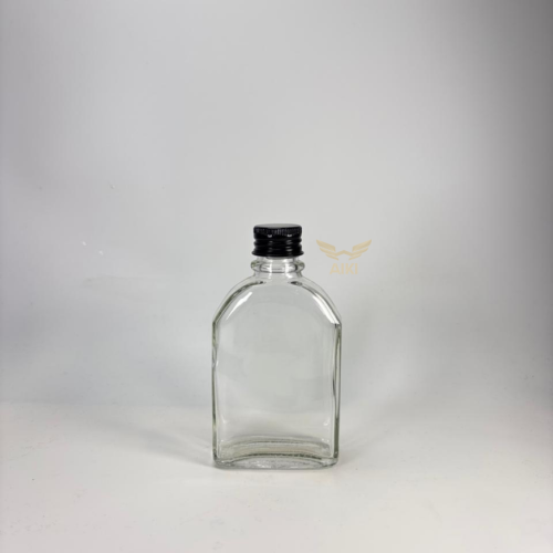 قارورة زجاج شفاف 200 مل