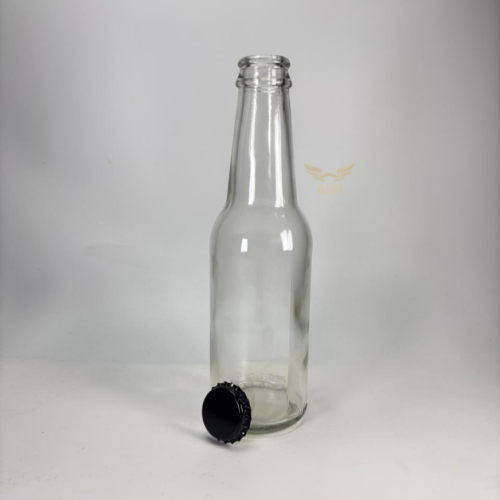 قارورة زجاج ابيض 250 مل