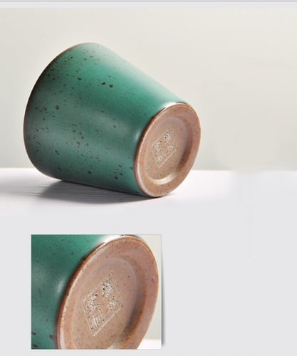 كوب قهوة اسبريسو 70 مل أخضر