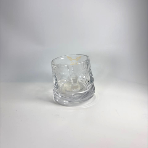 كوب زجاجي راقص الوجه