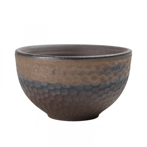 كوب حجري مخشن مذهب 75مل