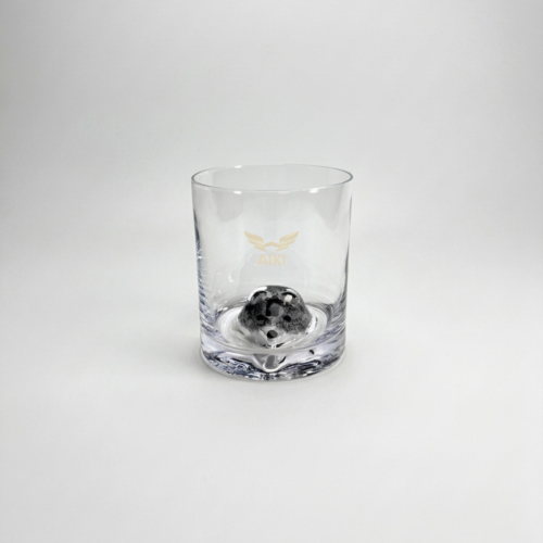 كوب زجاجي 370 مل مع صورة راكون