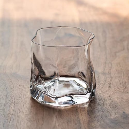 كوب زجاجي لون شفاف 200 مل