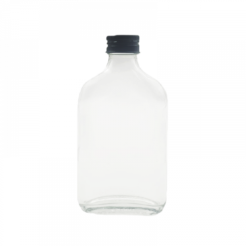 قارورة زجاج شفاف 250 مل حبة واحدة