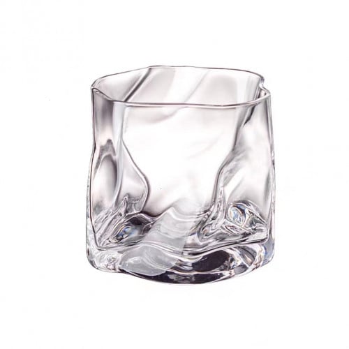 كوب زجاجي لون شفاف 200 مل