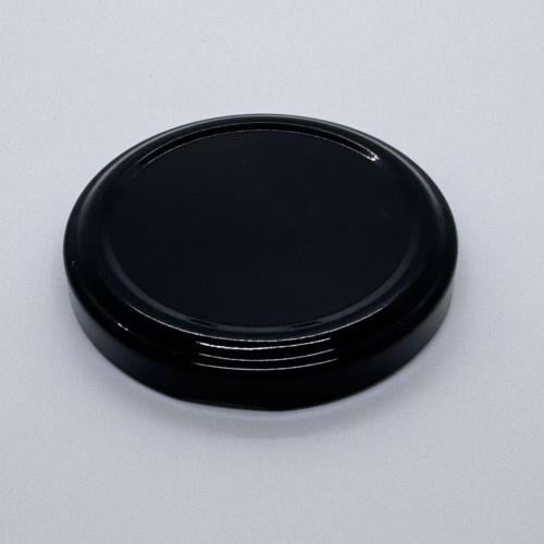 غطاء برطمان مقاس 50 مم لون أسود 60 حبة