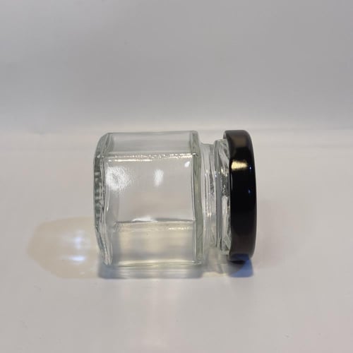 برطمان زجاج سداسي 45 مل ( حبة )