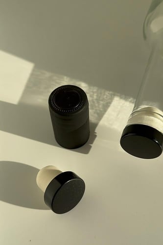 قاروره زجاج شفاف حجم 500 مل (حبة )