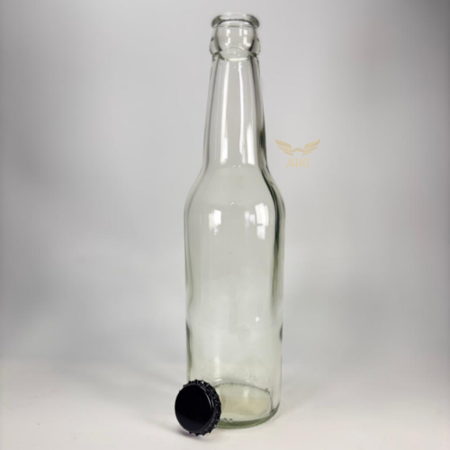 قارورة زجاج ابيض 330 مل
