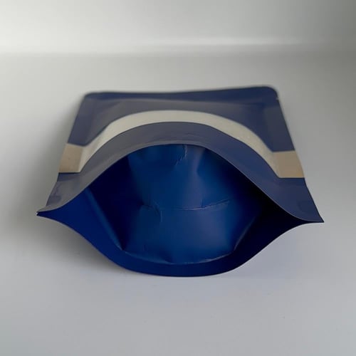 أكياس ورق كرافت قابلة للإغلاق مع نافذة سعة 150 جرا...