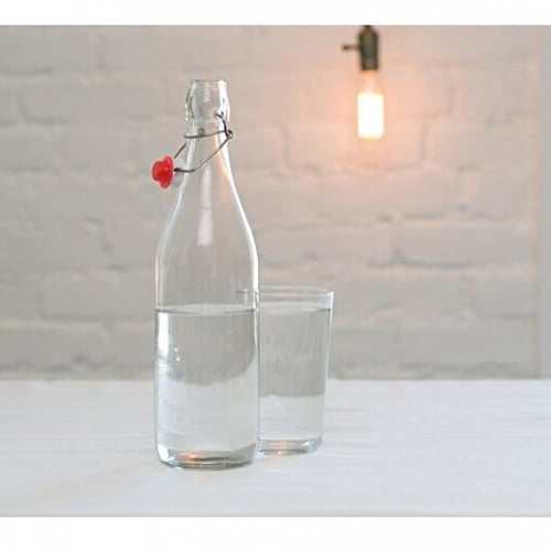 كرتون قوارير زجاج شفاف 500 مل (40 حبه)