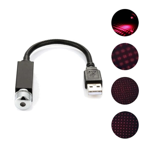 ليزر USB داخلي للسيارة او المنزل مع امكانية تعديل...