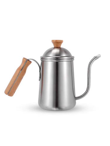 إبريق تقطير قهوة 650 مل من الستانلس ستيل