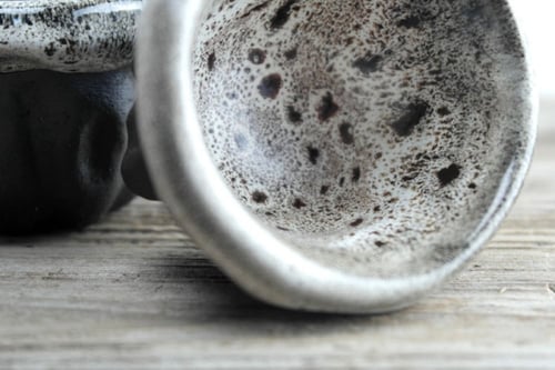 كوب فخار رمادي 80 مل