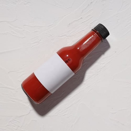 كرتون قوارير زجاج شفاف شطة مع غطاء تقطير 150 مل (1...