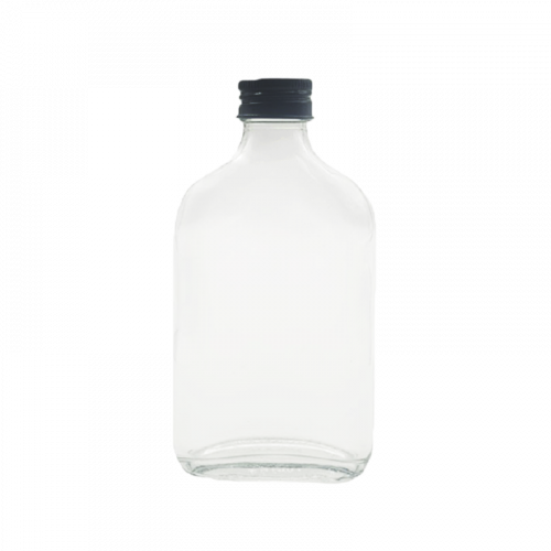 كرتون قوارير زجاج شفاف 200 مل مقاس 28 (80 حبه)