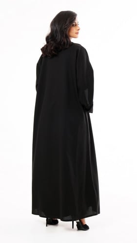 عباية باكمام قابلة للثني