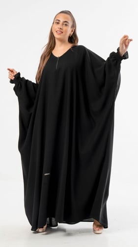 عباية بشت باكمام مزمزمه