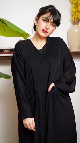 عباية جيوب امامية