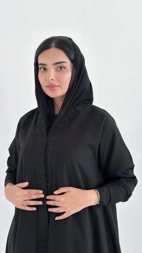 عباية كلوش واكمام استرتش