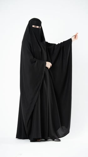 عباية رأس بخيط على الاصبع