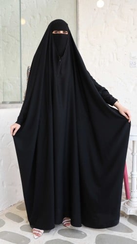 عباية رأس سحاب و بجيوب