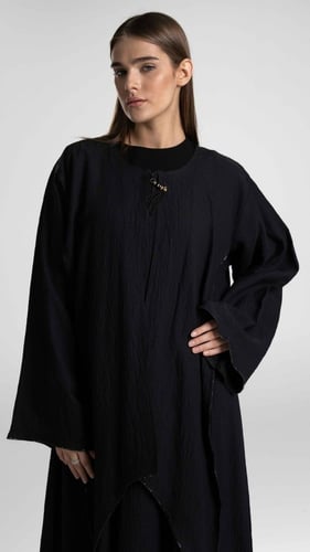 عباية مغلقه طبقتين