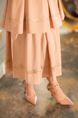 فستان مناسبات بيج