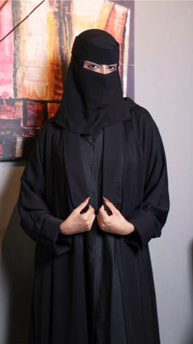 عباية بفستان متصل