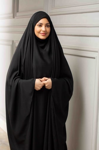 عباية رأس بخيط على الاصبع