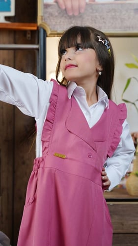 مريول ابتدائي شيال بياقه ناعمه