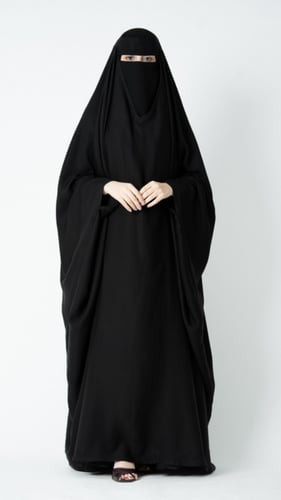 عباية رأس بخيط على الاصبع