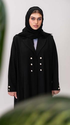 عباية رسمية بأزرة ذهبية